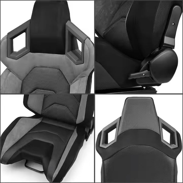 JBR SINGLE (x1 Individual) Car Sports Bucket Seat Racing Seat Universal Reclining Simulator / Car / Vehicle / 4x4 / Van
