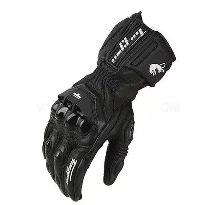 Lionstar Touch Screen Leather Motorcycle Gloves