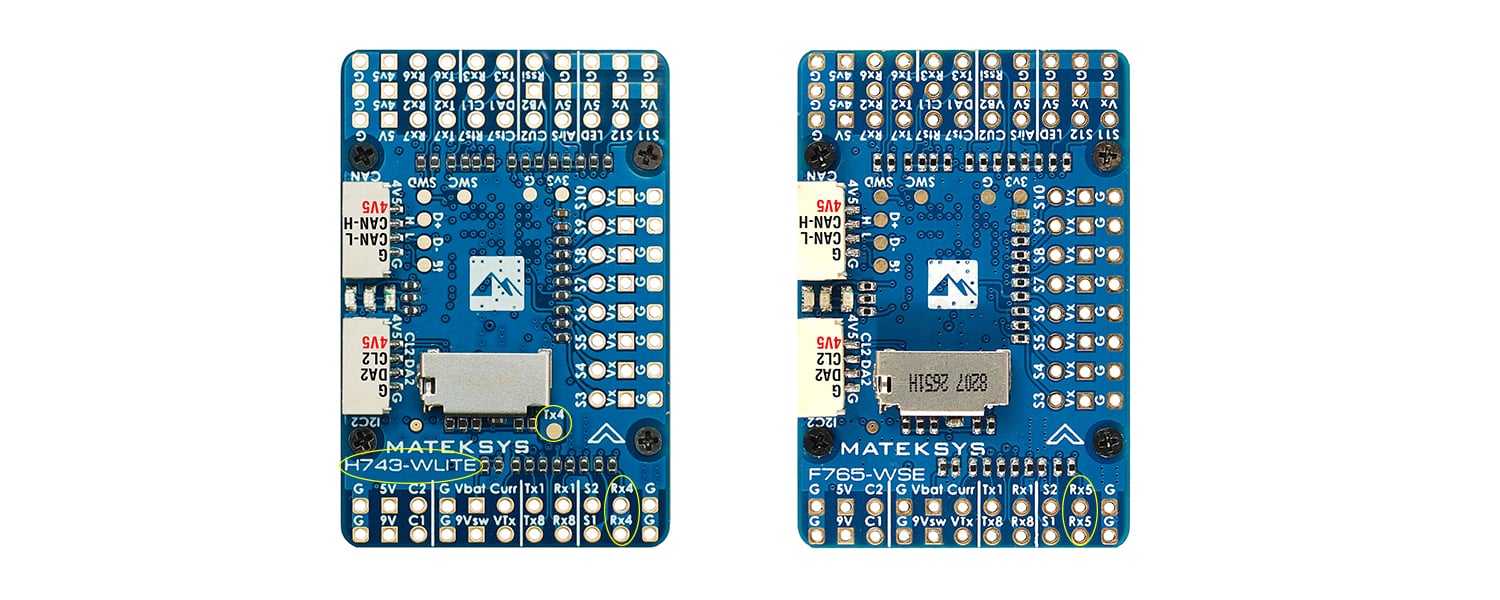 Matek H743-WLITE Wing Flight Controller