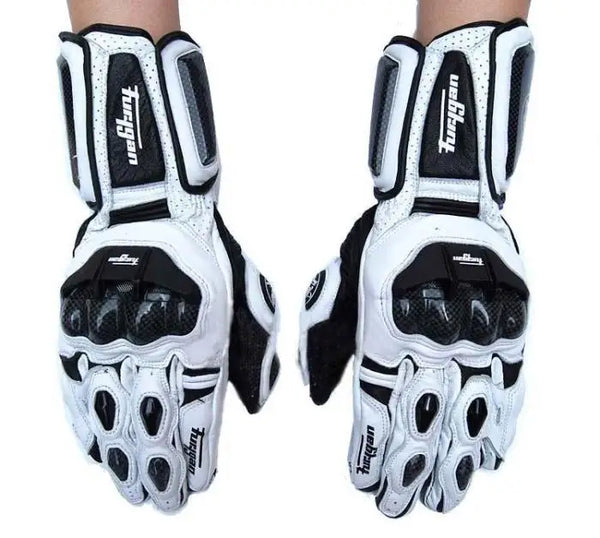 Lionstar Touch Screen Leather Motorcycle Gloves