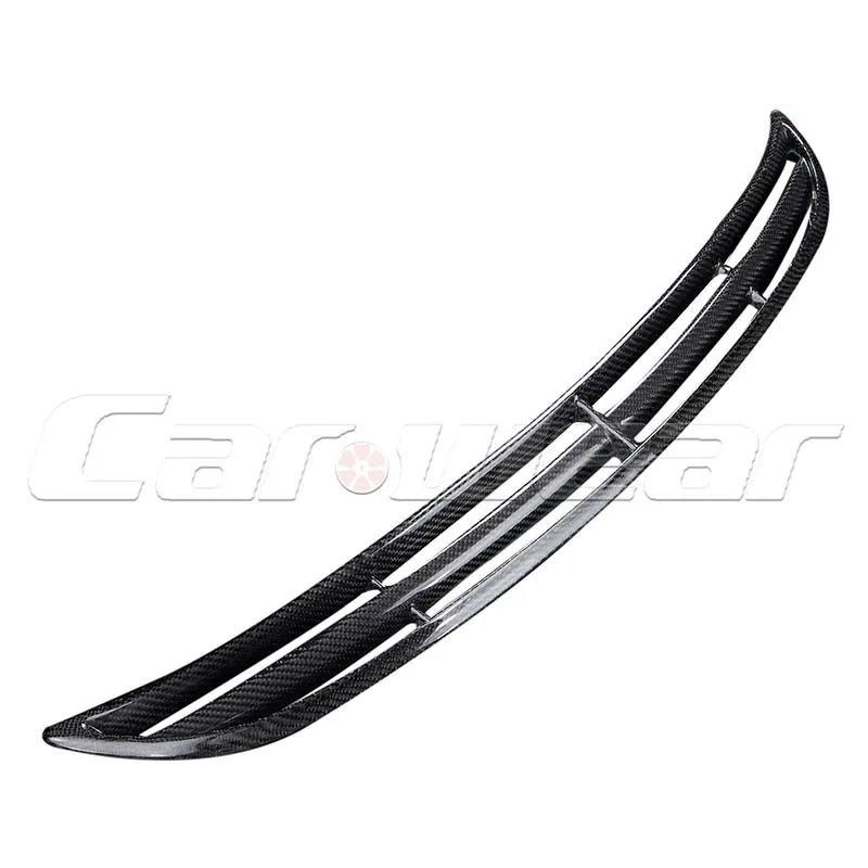 For 911 GT3 Carbon Fiber Front Hood Center Grille Grill For 911 GT3 997 GT-3 2005 2006 2007 2008 2009 2010