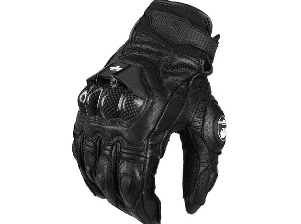 Lionstar Touch Screen Leather Motorcycle Gloves