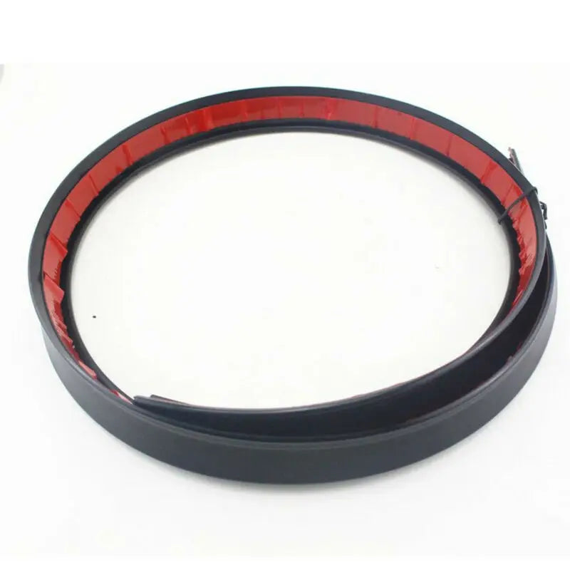 Soft Car Spoiler Sticker Trim Trunk Universal Wing 120cm Black Bonnet Hatch Gate Lightweight Lip PU Roof Flexible