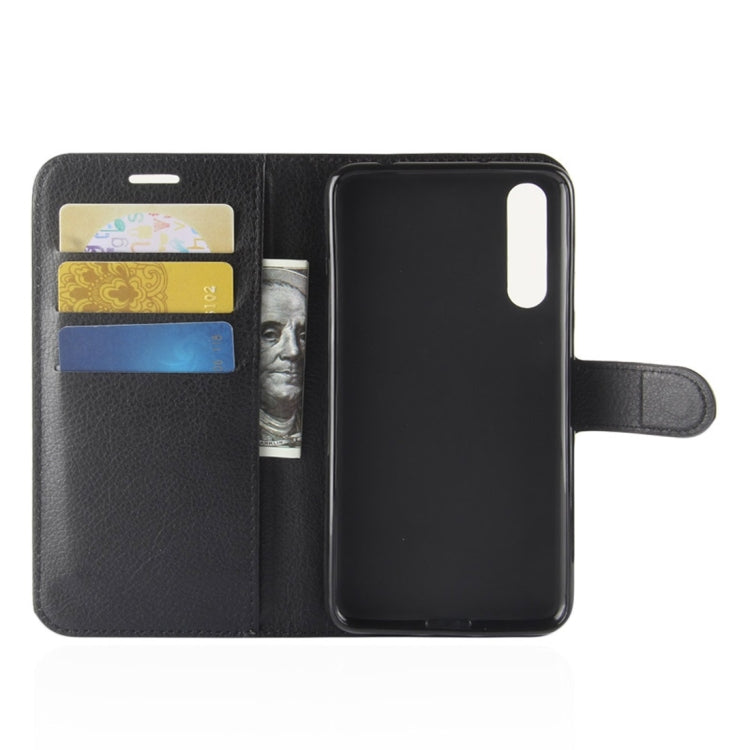 For Huawei  P20 Pro Litchi Texture Horizontal Flip Leather Case with Wallet & Holder & Card Slots