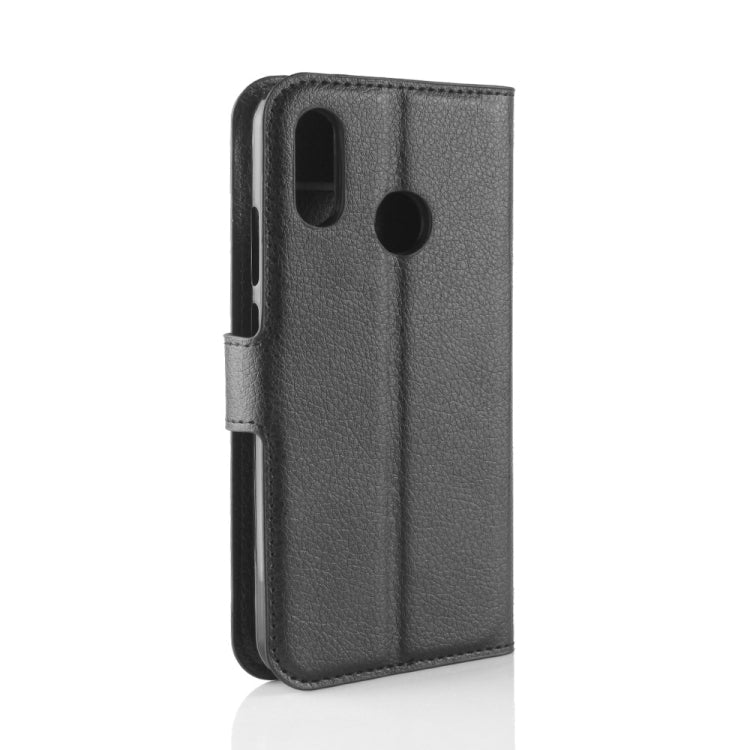 Litchi Texture Horizontal Flip Leather Case for Huawei P30 Lite, with Wallet & Holder & Card Slots