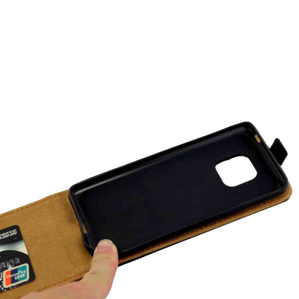 Business Style Vertical Flip TPU Leather Case for Huawei Mate 20 Pro, with Card Slot