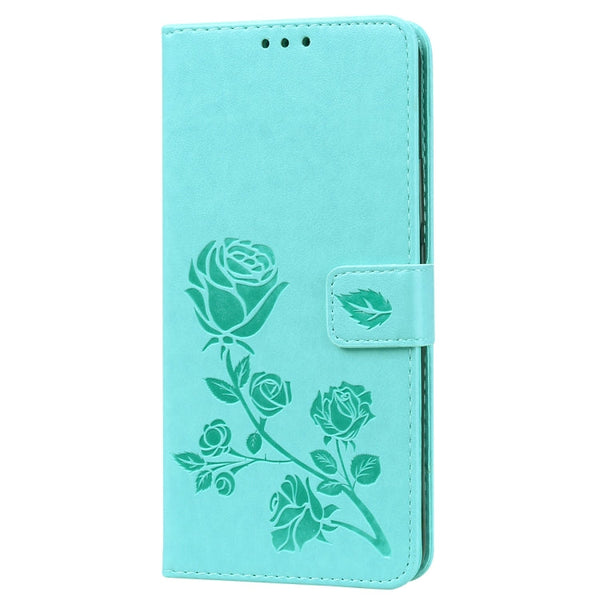 Rose Embossed Horizontal Flip PU Leather Case for Huawei P Smart Z, with Holder & Card Slots & Wallet