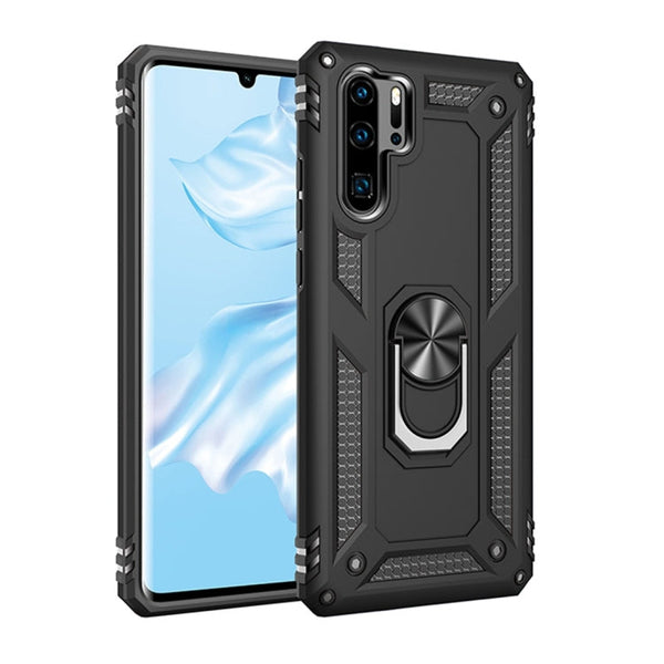 Armor Shockproof TPU + PC Protective Case for Huawei P30 Pro, with 360 Degree Rotation Holder