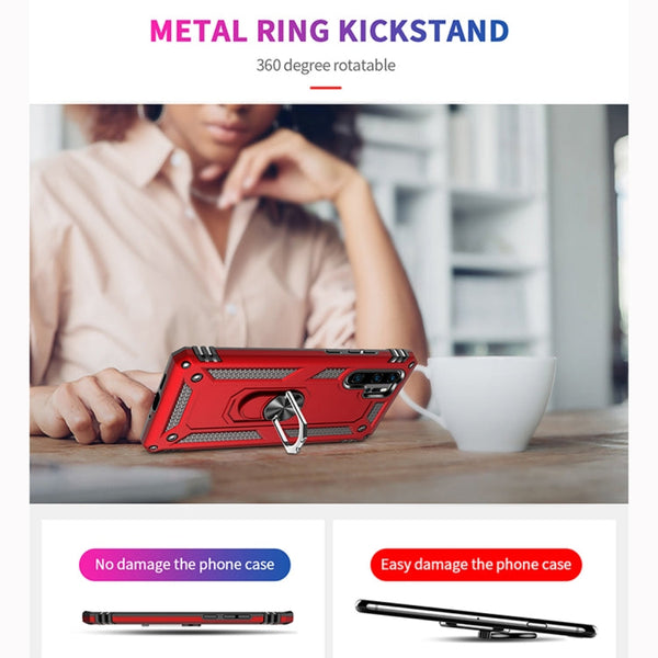 Armor Shockproof TPU + PC Protective Case for Huawei P30 Pro, with 360 Degree Rotation Holder