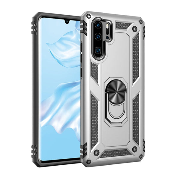 Armor Shockproof TPU + PC Protective Case for Huawei P30 Pro, with 360 Degree Rotation Holder