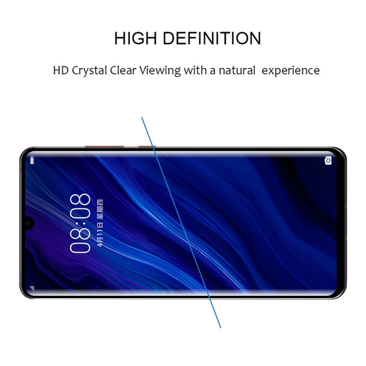 Edge Glue 3D Full Screen Tempered Glass Film for Huawei P30 Pro