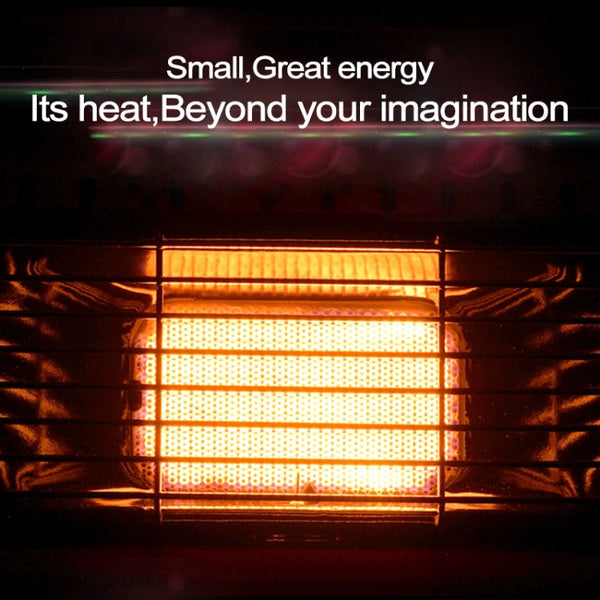 Multifunctional Portable Outdoor Camping Trip Gas Heater Gas Stove Burner, Powered by Dual Gas Tank (Not Included)