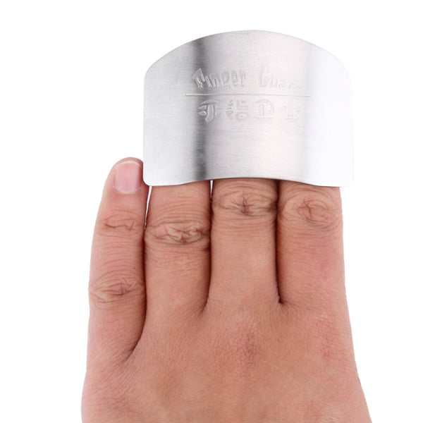 Creative Kitchen Necessary Food Vegetable Cutting Stainless Steel Hand Finger Guard Protector