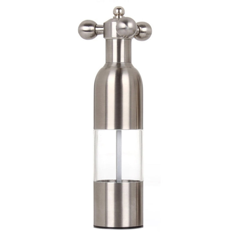 MICLAN Stainless Steel 304 Rudder Shape Grinder Pepper Grinding Machine, Size : L, L