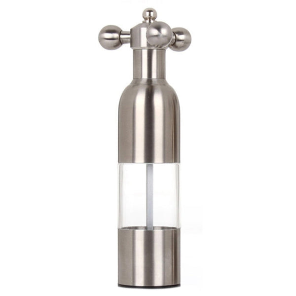 MICLAN Stainless Steel 304 Rudder Shape Grinder Pepper Grinding Machine, Size : L, L