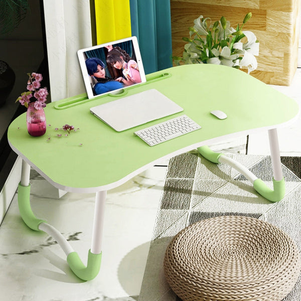 Foldable Non-slip Laptop Desk Table Stand with Card Slot