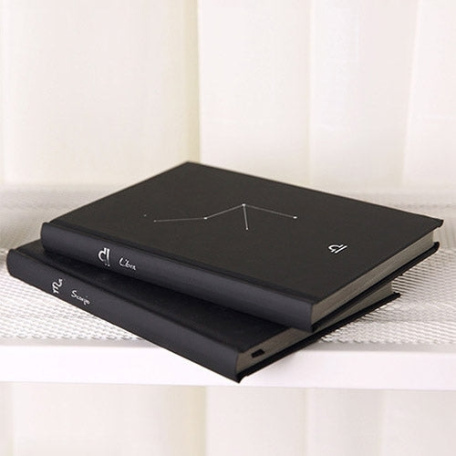 Twelve Constellations Paper Notebook Student Simple Diary Notepad  Sketch Graffiti Note Book