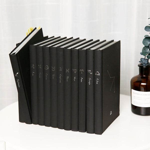 Twelve Constellations Paper Notebook Student Simple Diary Notepad  Sketch Graffiti Note Book