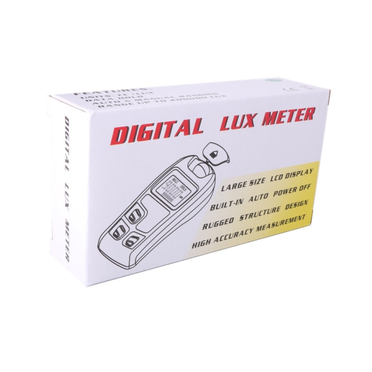 MT-30 LCD Portable Digital Light Lux Meter for Factory / School / House Various Occasion, Range: 0.1-200,000 Lux