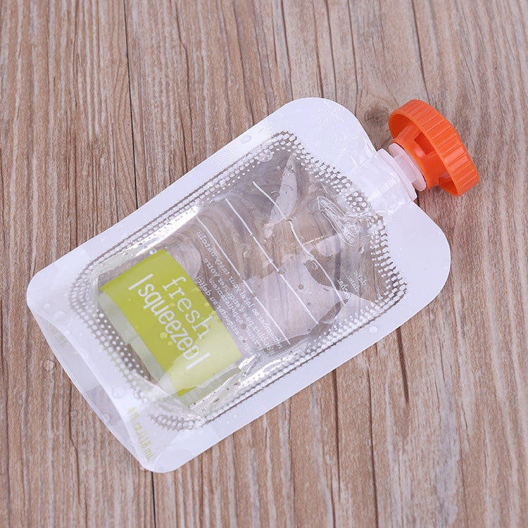 50 PCS Puree Extruder Squeeze Pouch Food Distribution Storage Bag, Compatible with HC14554 Food Dispenser, Storage Bag