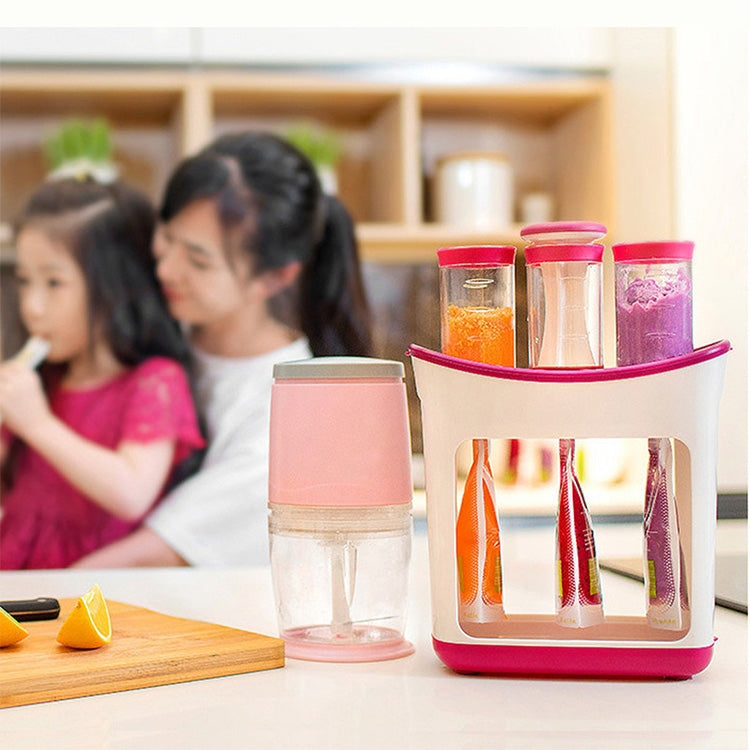 50 PCS Puree Extruder Squeeze Pouch Food Distribution Storage Bag, Compatible with HC14554 Food Dispenser, Storage Bag