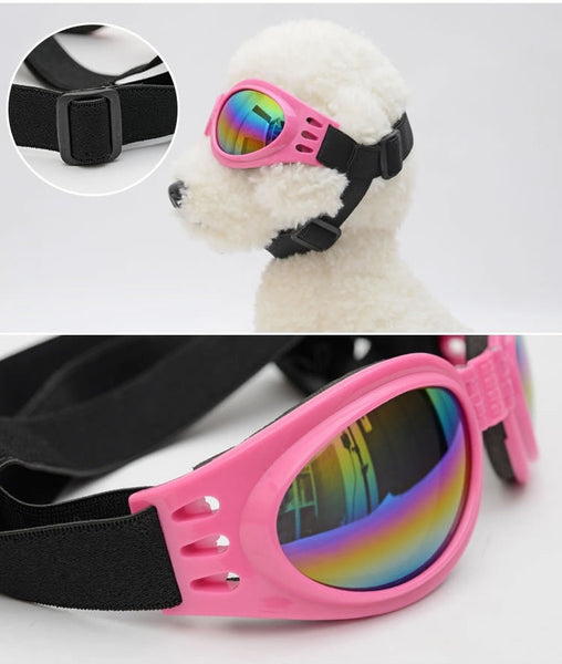 Anti-fog UV400 Dog Foldable Polarized Sunglasses for Dogs with 6Kg Weight or Heavier