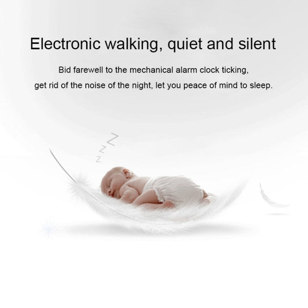 Modern 3D LED Sound Control Colorful Digital Alarm Clock Adjust Brightness Electronic Wall Glowing Hanging Clock with Remote Control