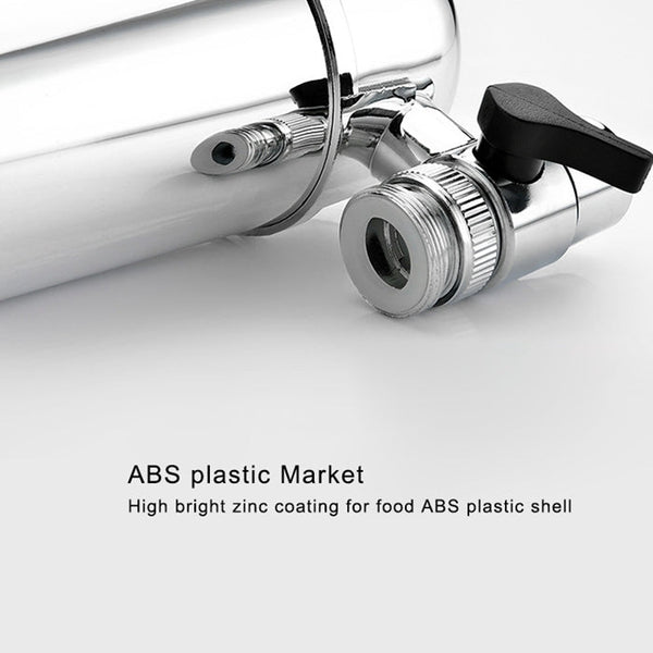 Wheelton Kitchen Healthy Faucet Water Filter System Water Purifier, Capacity: 2.5L, H-102