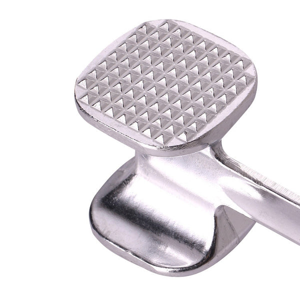 Aluminum Alloy Loose Tenderizers Meat Hammer Steak Pork Kitchen Tools, Large Size: 6.5 x 25.0cm, Large Size: 6.5 x 25.0cm