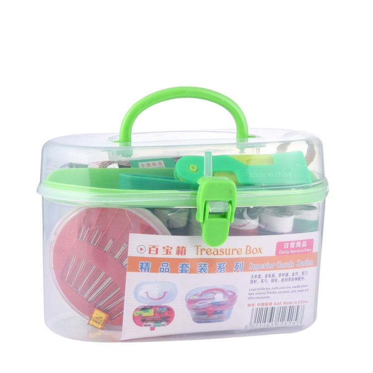 Multi-colorline, Needle Wearer, Tape, Ear Spoon etc Treasure Box, Daily Necessities Sewing Box, Random Color Delivery