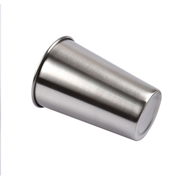 70ml Single Wall Electropolished Stainless Steel Brief Wine Cup(Silver), 70ml