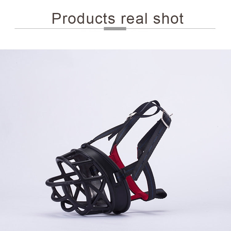 Dog Muzzle Prevent Biting Chewing and Barking Allows Drinking and Panting, Size: 8.2*7.6*10.4cm