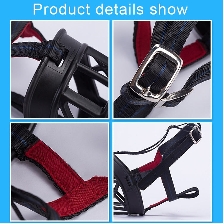 Dog Muzzle Prevent Biting Chewing and Barking Allows Drinking and Panting, Size: 8.2*7.6*10.4cm
