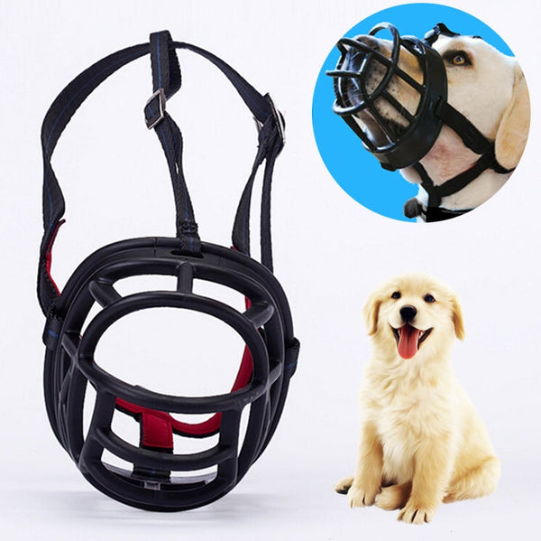 Dog Muzzle Prevent Biting Chewing and Barking Allows Drinking and Panting, Size: 8.2*7.6*10.4cm