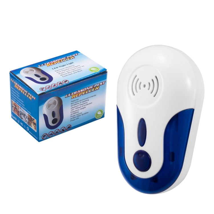4W Electronic Ultrasonic Anti Mosquito Rat Mouse Cockroach Insect Pest Repeller, AC 90-250V