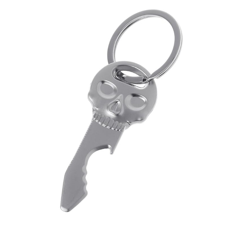5 PCS Multi-function Skull Bottle Opener Key Chain Car Key Pendant, Size: 6.8x2.8cm
