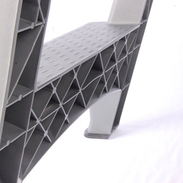 Thick Plastic Double-sided Folding Ladder Car Wash Tool Car Wash Stool