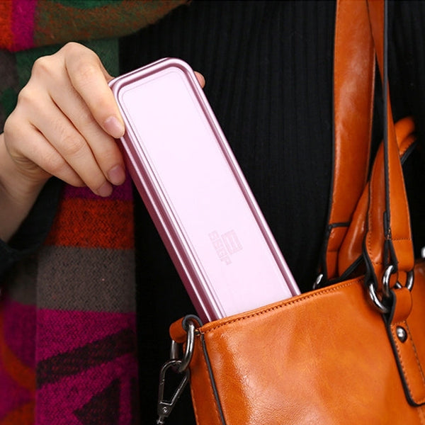 3 in 1 304 Stainless Steel Frosted Portable Outdoor Tableware for Children