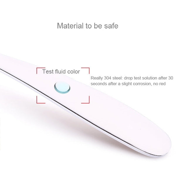 3 in 1 304 Stainless Steel Frosted Portable Outdoor Tableware for Children