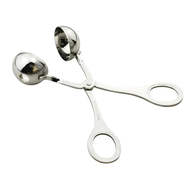 Stainless Steel Meatball Maker Stuffed Meatball Clip DIY Fish Meat Rice Ball Maker, Stainless Steel