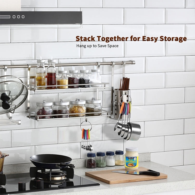 kn650 10 in 1 Colorful Stainless Steel Measuring Spoon Cake Mold Baking Tool Set