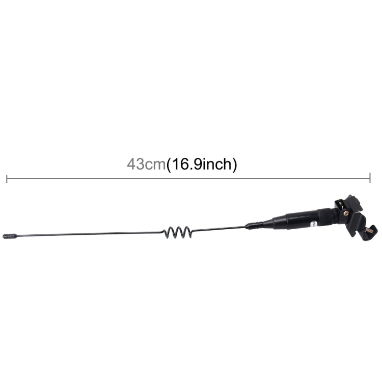 Universal Car Decoration Extensile Aerial Clip Side Car Modified To Remove Static Electricity Aerial, Length: 43cm