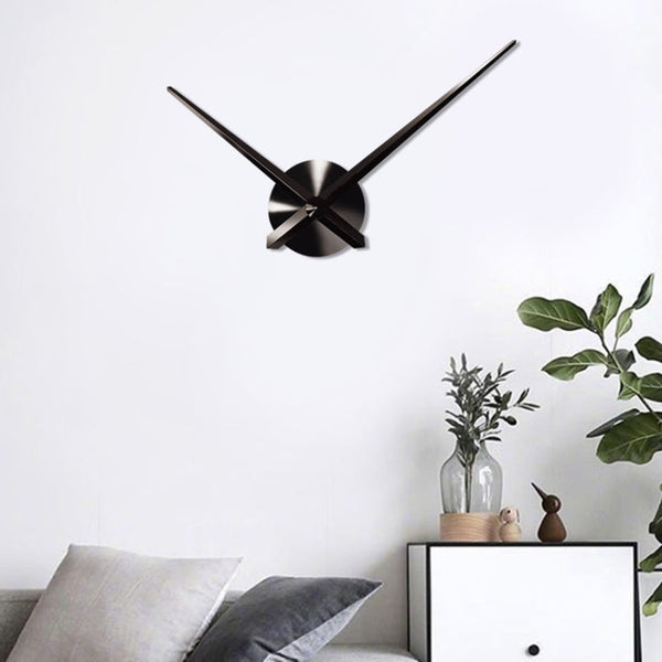 Creative DIY Stainless Steel Wall Clock Home Office Decoration