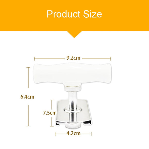 Effortless Stainless Steel Can Opener Seal Lid Remover Kitchen Tool, Opener 1