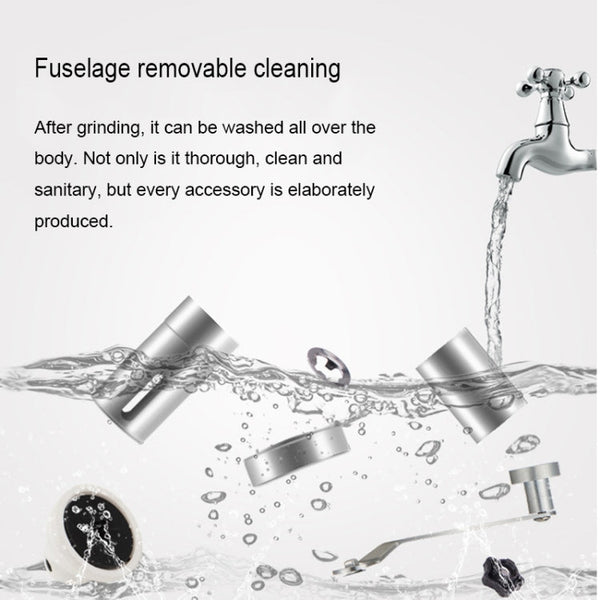 Portable Conical Burr Mill Manual Stainless Steel Bean Pepper Hand Crank Coffee Grinder, Gift Box Package, Coffee Bean Grinder