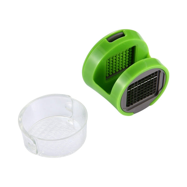 2 PCS Multi-purpose Mini Kitchen Tool Vegetable Garlic Manual Slicer Cutter Chopper Random Color Delivery, Mini Garlic Crusher