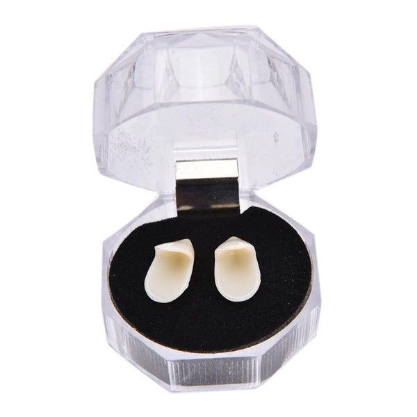 1 Pair 15mm Halloween Party Dentures Props Vampire Zombie Devil Fangs Teeth