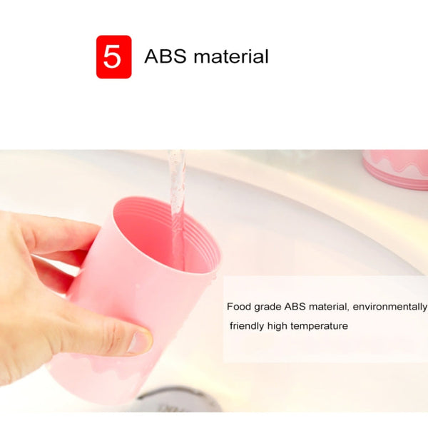 Creative 7 in 1 Portable Gargle Cup Shampoo Sub-Bottle Towel Toothbrush Comb Make-up Mirror Travel Wash Kits, Affordable Sets, 7 in 1