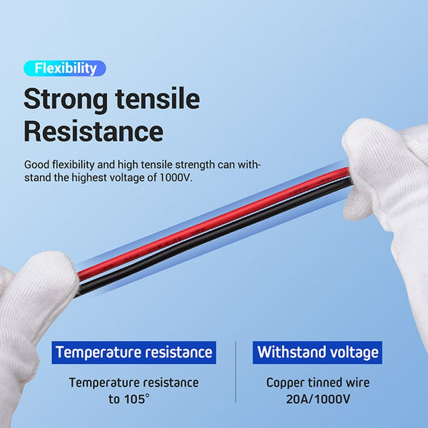 5 PCS CAT III 1000V 20A Multimeter Test Leads Probes, 5 PCS