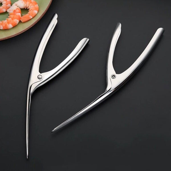304 Stainless Steel Shrimp Shelling Tool Seafood Shell Remover Kitchen Gadgets